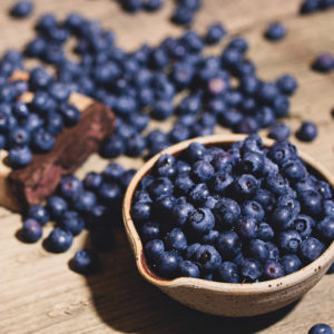 Organic blueberries